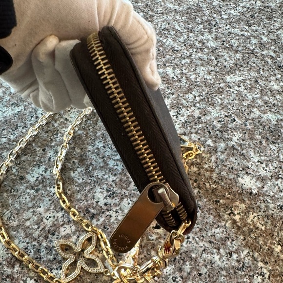 Louis Vuitton Portefeuille Zippy Wallet Brown burgundy pink - Picture 5 of 17